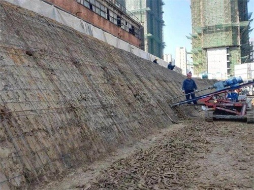渌口建筑边坡支护