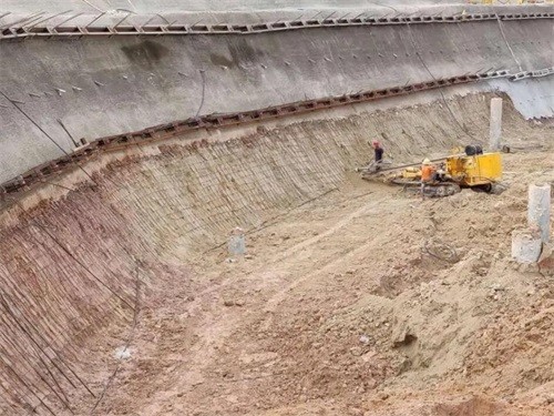 渌口基坑边坡加固